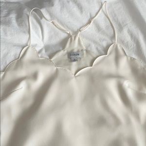 Cream J Crew Tank